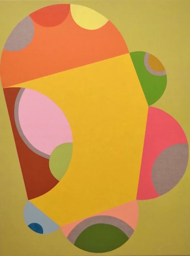 Childhood, akryl på lærred, 120 x 90 cm​, 2019