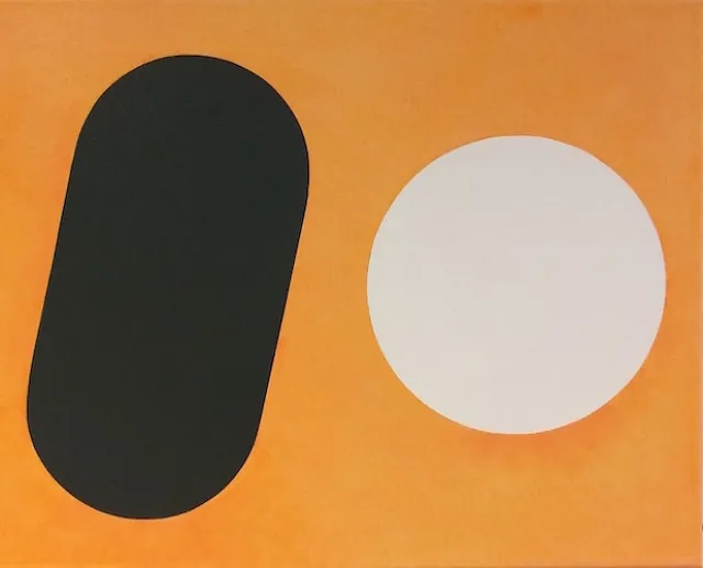 Turning, akryl på lærred, 40 x 50 cm, 2017